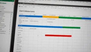 Comment créer un diagramme de Gantt dans Google Sheets pour gérer efficacement vos projets